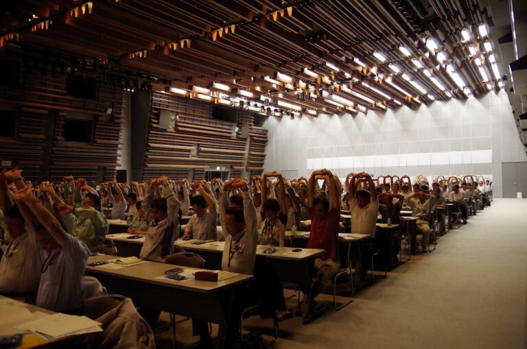 日本通運の従業員向け健康経営セミナー会場の様子