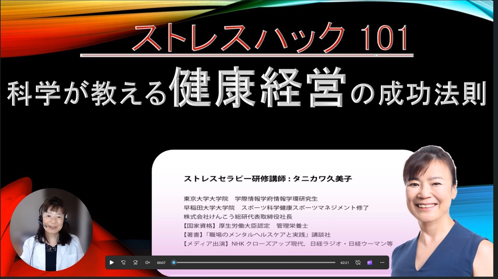 ストレスハック１０１・健康経営の成功法則