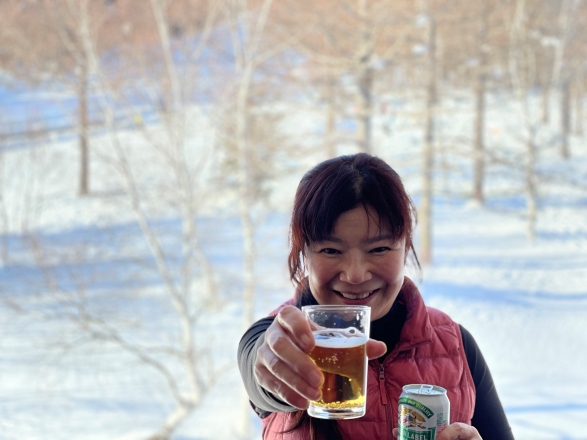 スキー場とタニカワ久美子